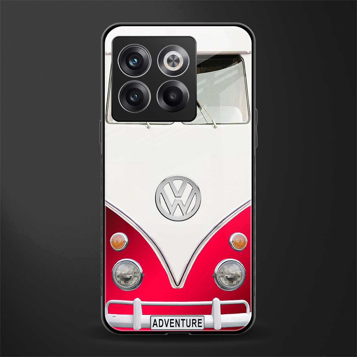 vintage volkswagen back phone cover | glass case for oneplus 10t