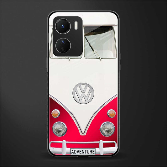 vintage volkswagen back phone cover | glass case for vivo y16