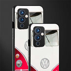 vintage volkswagen back phone cover | glass case for oneplus 9