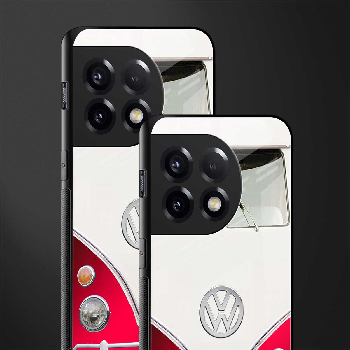vintage volkswagen back phone cover | glass case for oneplus 11r