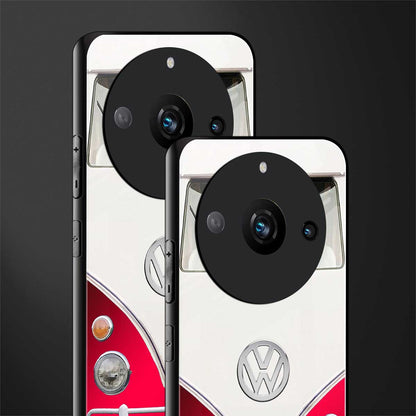 vintage volkswagen back phone cover | glass case for realme 11 pro 5g