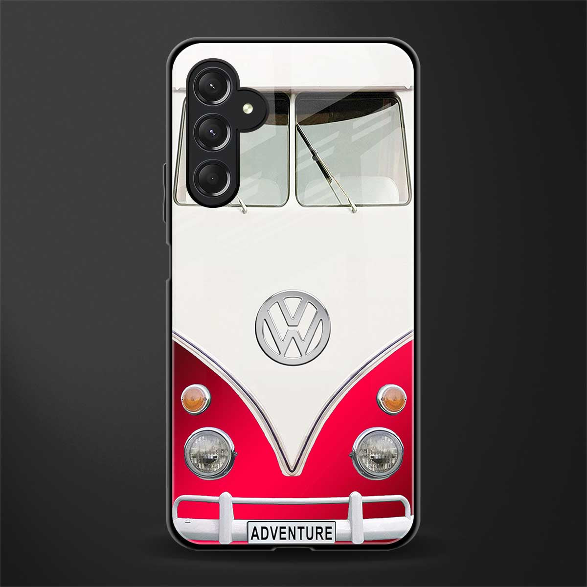 vintage volkswagen back phone cover | glass case for samsun galaxy a24 4g