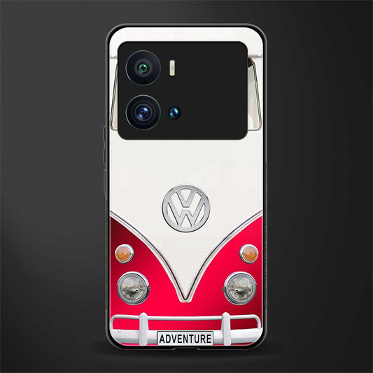 vintage volkswagen back phone cover | glass case for iQOO 9 Pro