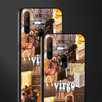 virgo aesthetic collage glass case for realme narzo 10a image-2