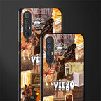virgo aesthetic collage glass case for oppo reno 3 pro image-2