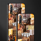 virgo aesthetic collage glass case for vivo z1x image-2
