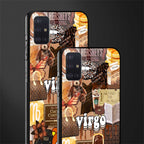 virgo aesthetic collage glass case for samsung galaxy a71 image-2