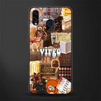 virgo aesthetic collage glass case for samsung galaxy a30 image