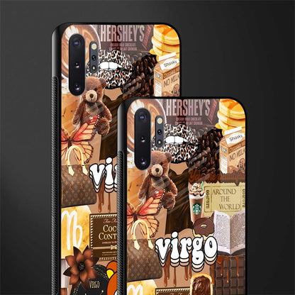 virgo aesthetic collage glass case for samsung galaxy note 10 plus image-2