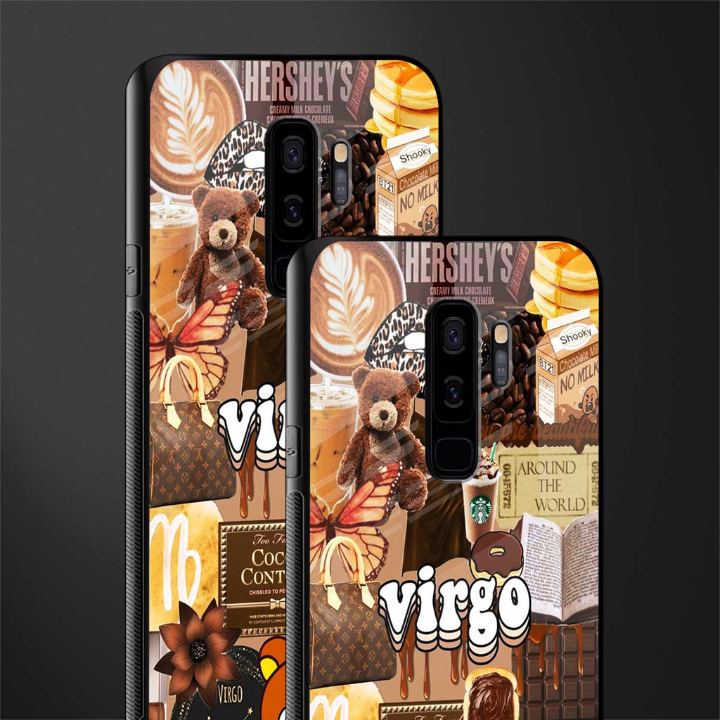 virgo aesthetic collage glass case for samsung galaxy s9 plus image-2