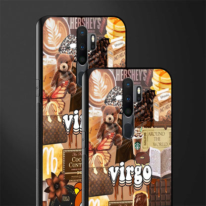 virgo aesthetic collage glass case for oppo a5 2020 image-2