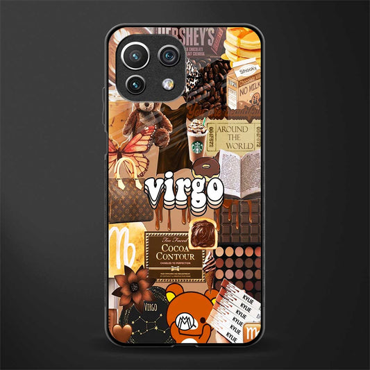virgo aesthetic collage glass case for mi 11 lite image