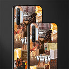 virgo aesthetic collage glass case for realme x2 image-2
