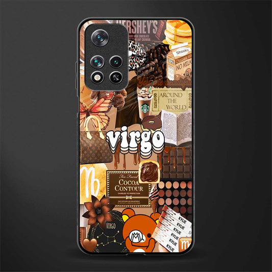 virgo aesthetic collage glass case for poco m4 pro 5g image