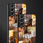 virgo aesthetic collage glass case for samsung galaxy s21 fe 5g image-2