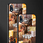 virgo aesthetic collage glass case for vivo y91i image-2