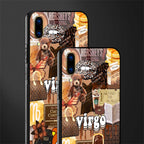 virgo aesthetic collage glass case for vivo v11 pro image-2