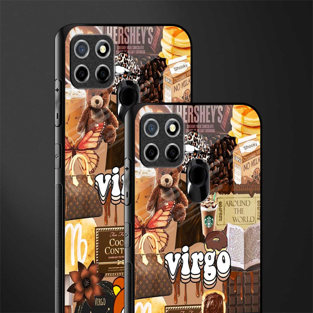 virgo aesthetic collage glass case for realme c25 realme c25s image-2