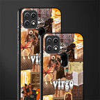 virgo aesthetic collage glass case for oppo a15s image-2