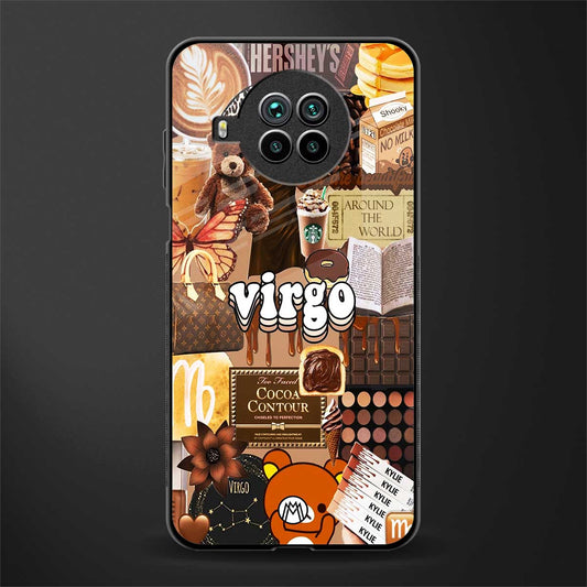 virgo aesthetic collage glass case for mi 10i image