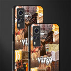 virgo aesthetic collage glass case for vivo y53s image-2