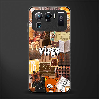 virgo aesthetic collage glass case for mi 11 ultra 5g image