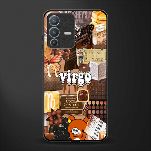 virgo aesthetic collage glass case for vivo v23 pro 5g image