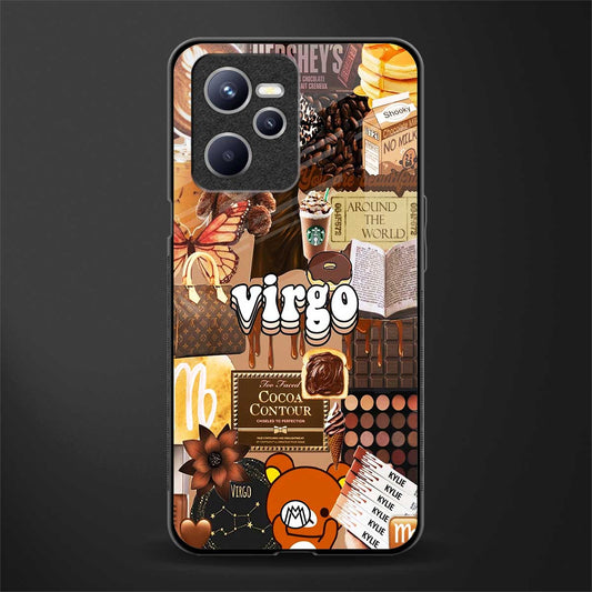 virgo aesthetic collage glass case for realme c35 image
