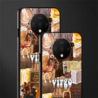 virgo aesthetic collage glass case for oneplus 7t image-2