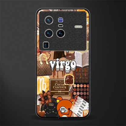 virgo aesthetic collage glass case for vivo x80 pro 5g image