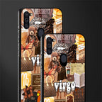virgo aesthetic collage glass case for samsung a11 image-2