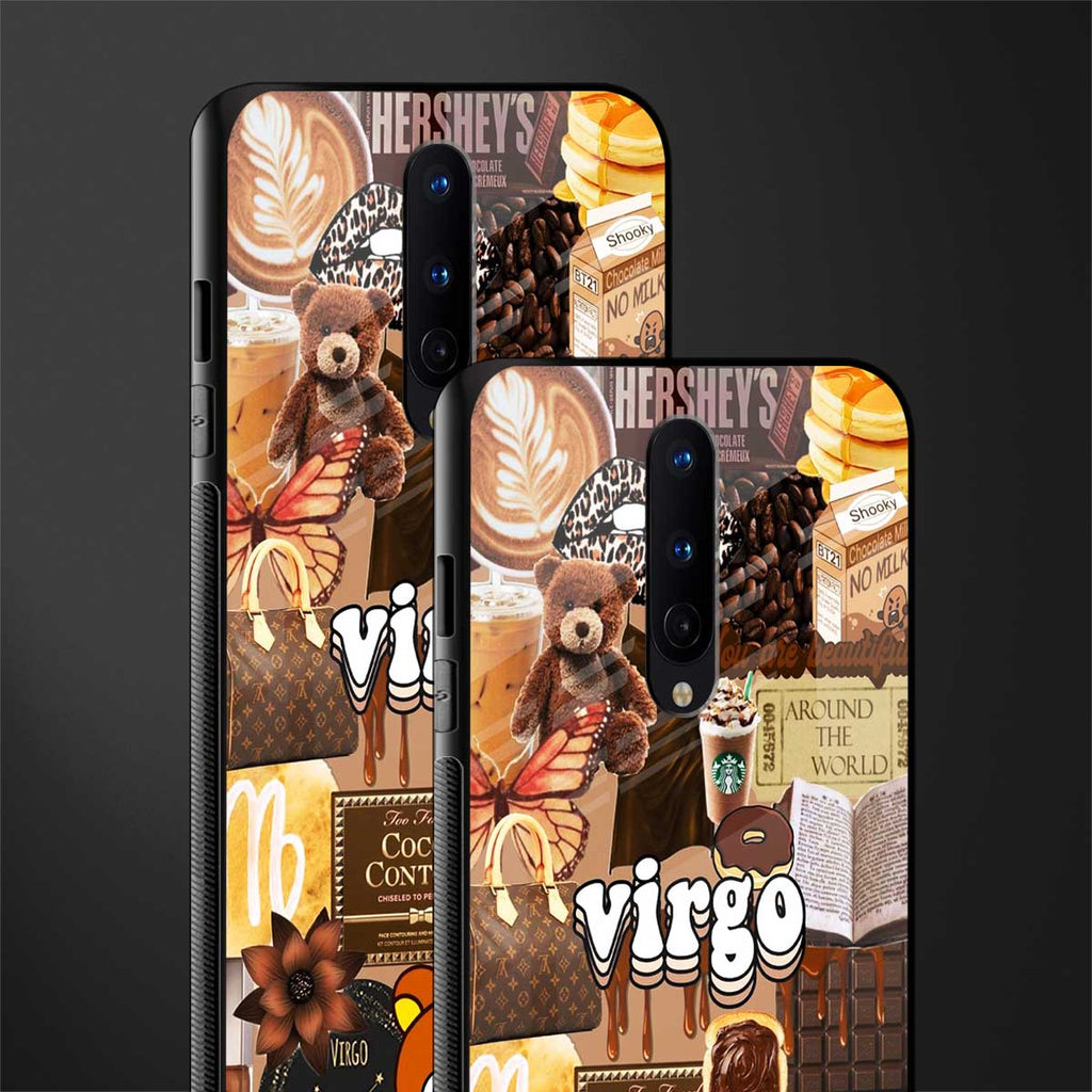 virgo aesthetic collage glass case for oneplus 8 image-2