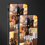 virgo aesthetic collage glass case for oneplus 6 image-2