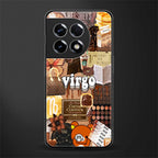 virgo aesthetic collage back phone cover | glass case for oneplus 11r