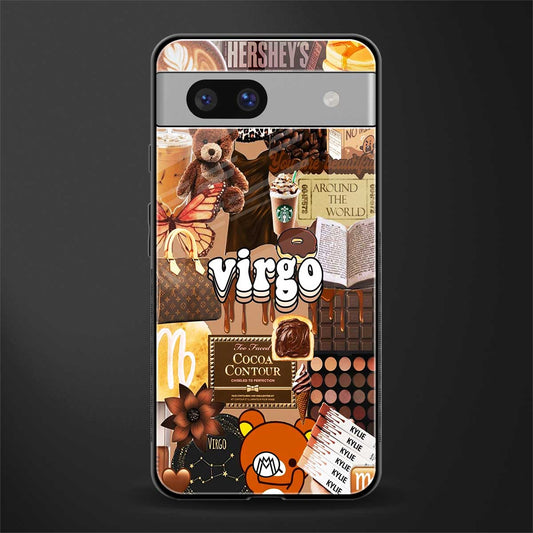 virgo aesthetic collage back phone cover | glass case for Google Pixel 7A