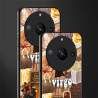 virgo aesthetic collage back phone cover | glass case for realme 11 pro 5g