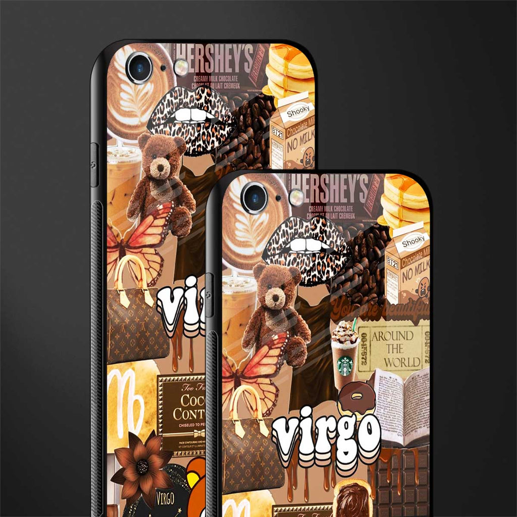 virgo aesthetic collage glass case for iphone 6s image-2