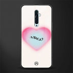 virgo minimalistic glass case for oppo reno 2z image