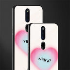 virgo minimalistic glass case for oppo f11 pro image-2
