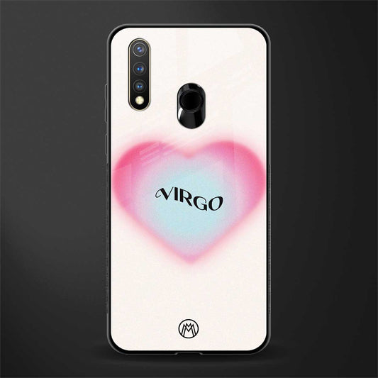 virgo minimalistic glass case for vivo u20 image