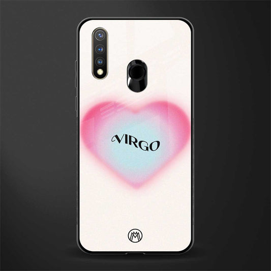 virgo minimalistic glass case for vivo y19 image