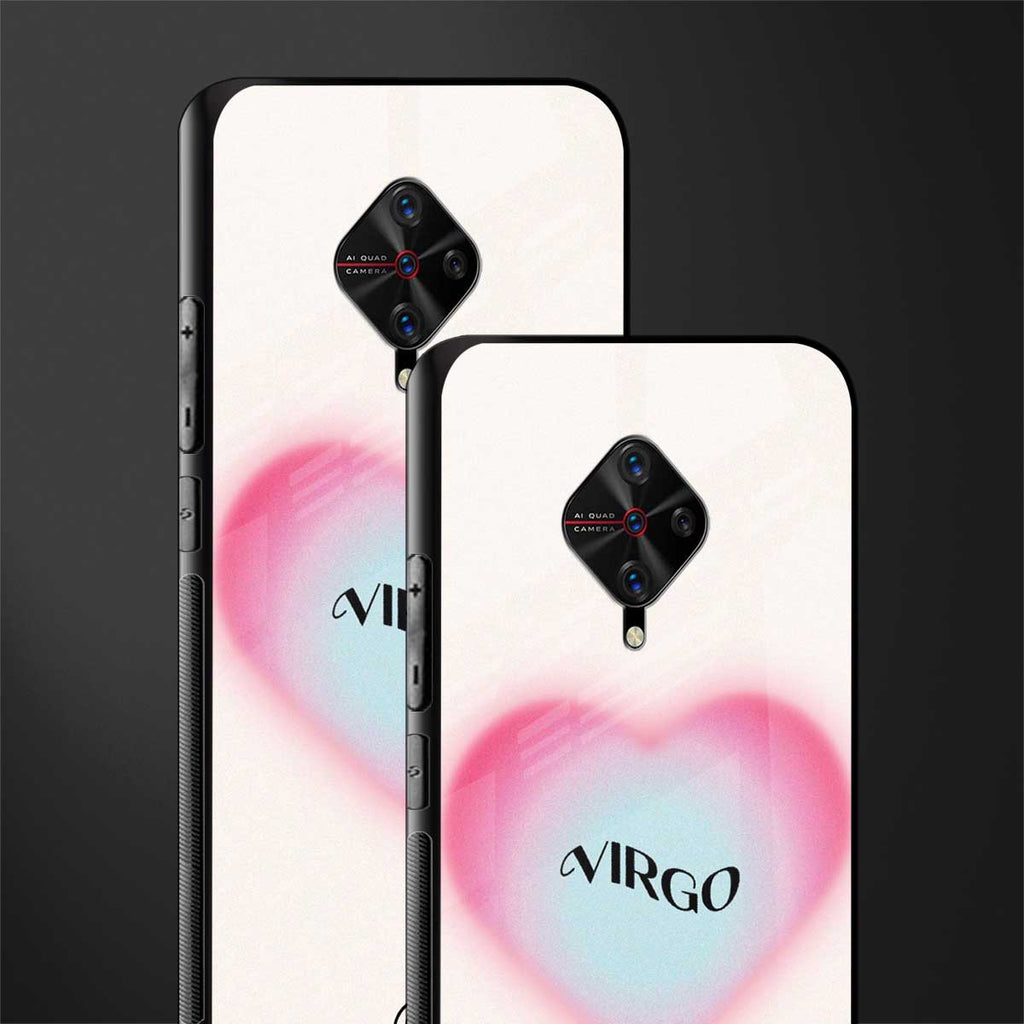 virgo minimalistic glass case for vivo s1 pro image-2