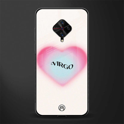 virgo minimalistic glass case for vivo s1 pro image