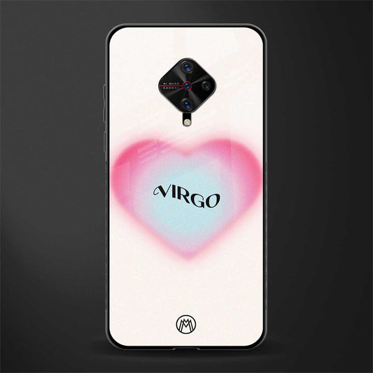 virgo minimalistic glass case for vivo s1 pro image