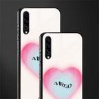 virgo minimalistic glass case for samsung galaxy a50 image-2