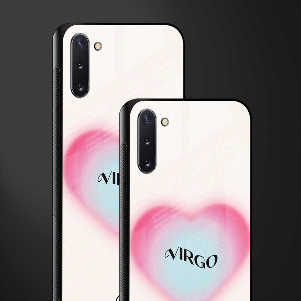 virgo minimalistic glass case for samsung galaxy note 10 image-2