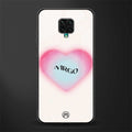 virgo minimalistic glass case for redmi note 9 pro image