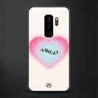 virgo minimalistic glass case for samsung galaxy s9 plus image