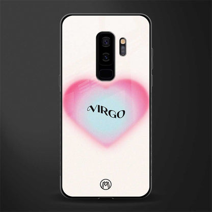 virgo minimalistic glass case for samsung galaxy s9 plus image