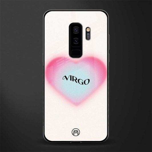 virgo minimalistic glass case for samsung galaxy s9 plus image